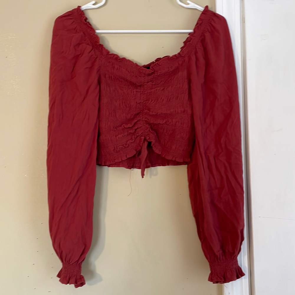 Cropped long sleeve